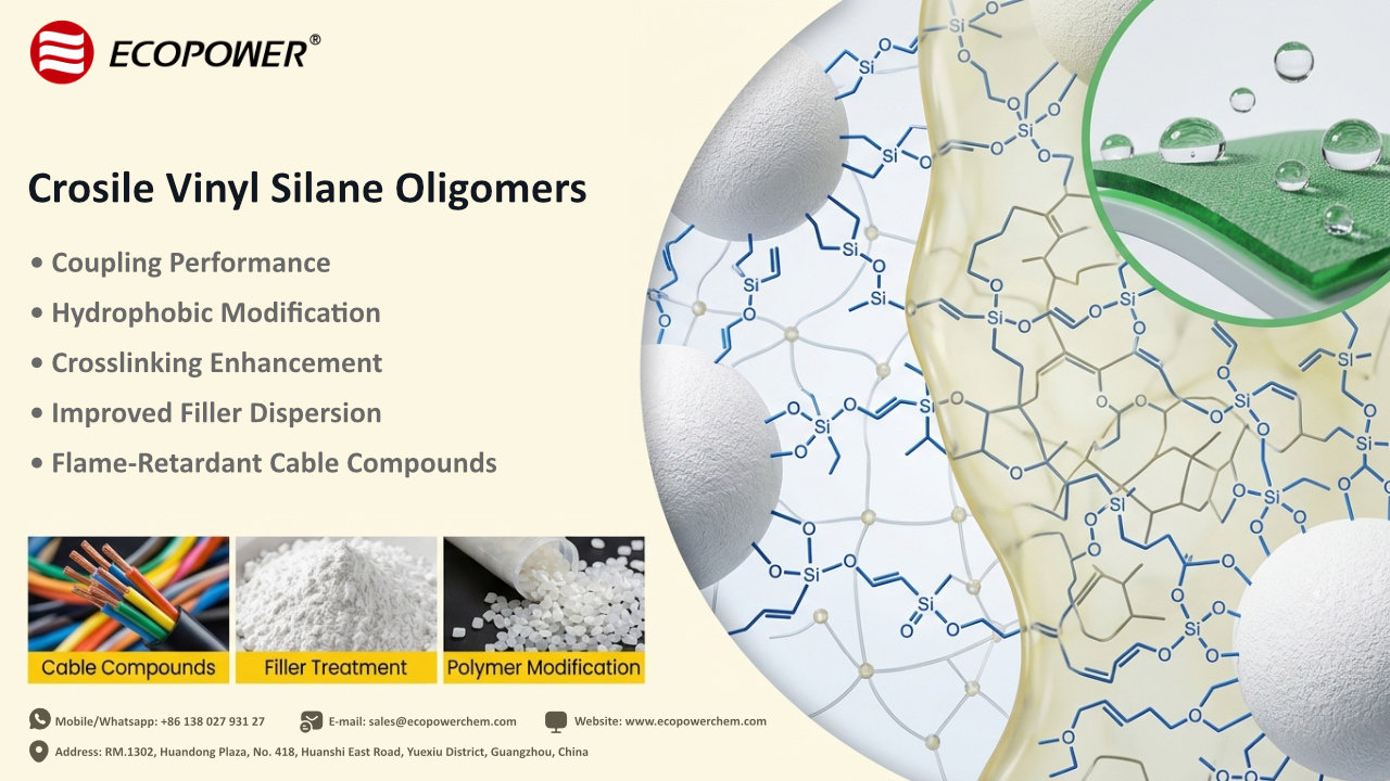 Crosile Vinyl Silane Oligomers — حل ربط شامل · كاره للماء · محلول التشابك