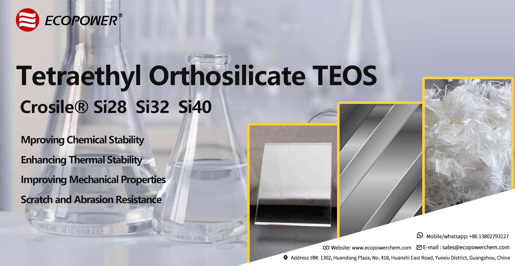 Tetraethyl Orthosilicate TEOS Crosile Si28 Si32 Si40
